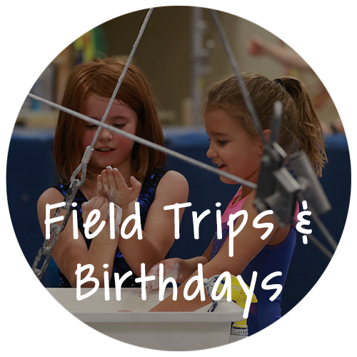 Field Trips & Birthdays | Spirit Gymnastics